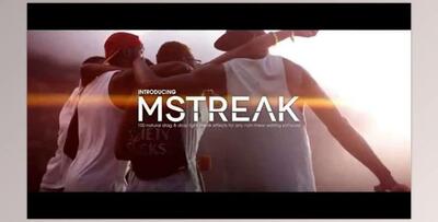 mStreak 4K – 100 Natural Drag & Drop Light Leaks – MotionVFX
