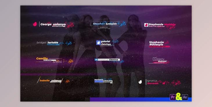 Creative and Modern Lower Thirds (Videohive 32231530)