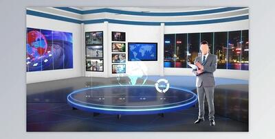 Set Virtual Studio 7790 Pro (Videohive 38393527) - AE Project