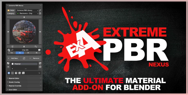 Blender Market – Extreme Pbr Nexus v4.1.129