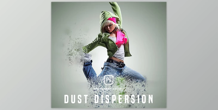 Dust Dispersion Photoshop Action GraphicRiver - 35356163