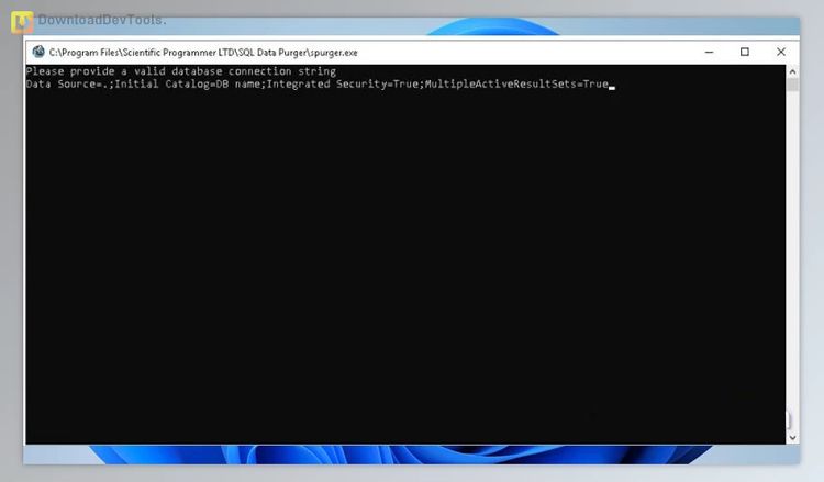 Scientific Programmer SQL Data Purger v1.0 for Win x64 + License Key