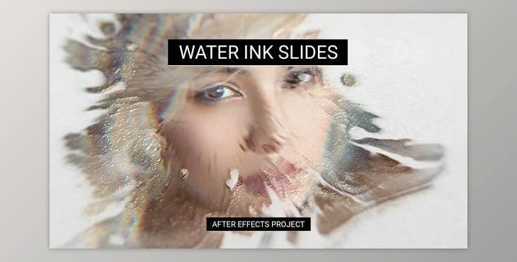 Water Ink Slides (Videohive 39624019) - AE Project