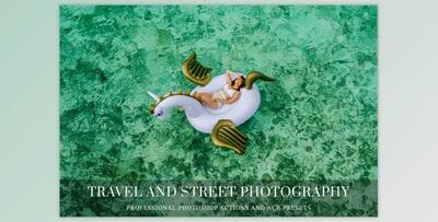 Travel Photoshop actions ACR presets By BeArt-Presets (ATN, XMP, PDF, JPG)