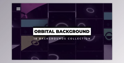 18 Orbital Backgrounds (Videohive 51838911) - AE Project