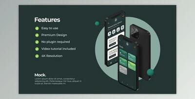 Universal App Mockup (Videohive 32089961) - AE Project