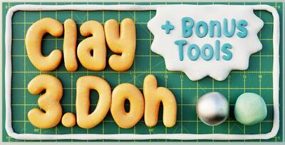 Blender Market - Clay Doh - Tools & Shaders v4