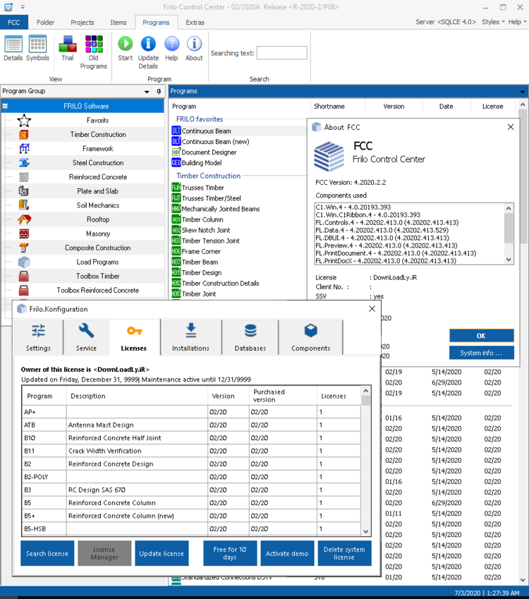 Nemetschek FRILO 2021.1