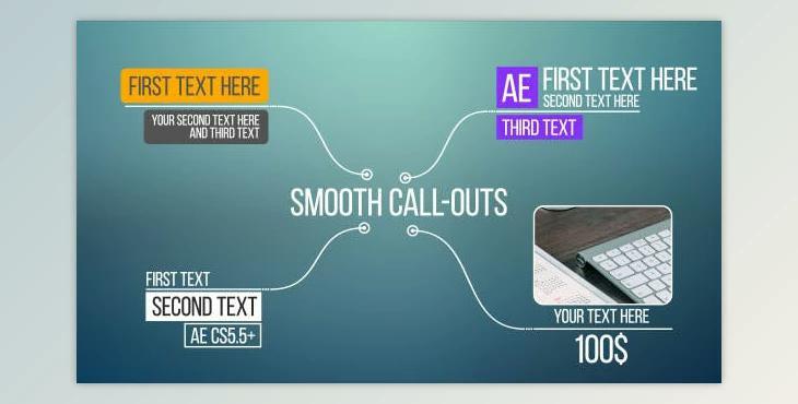 Smooth Call-Outs (Videohive 15591835) - AE Project