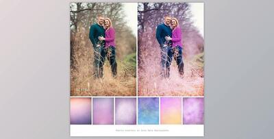Lavender Dream Texture Overlays