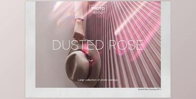 Dusted Rose Overlays CreativeMarket - 7055409