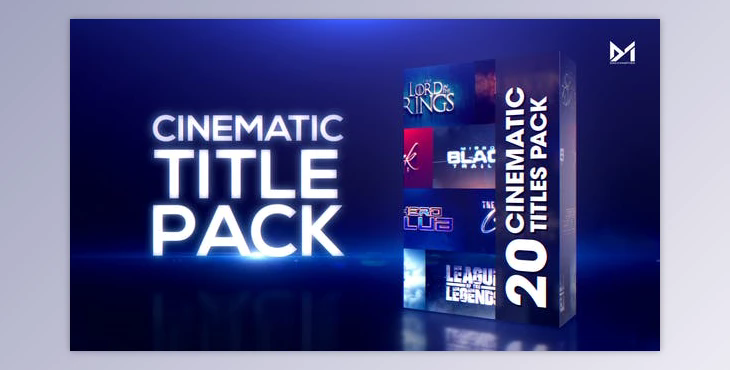 Cinematic title pack (Videohive 37786132) - AE Project