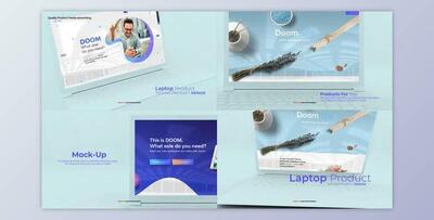 Laptop Mockup Promo (Videohive 34911307) - AE Project