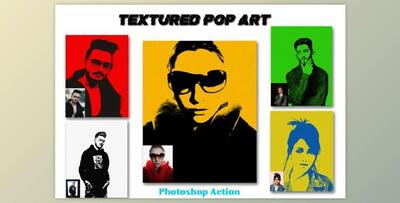 Textured Pop Art Photoshop Action