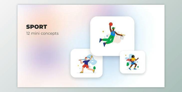 Sport – Mini concepts (Videohive 39947955) - AE Project