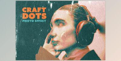Craft Dots Photo Effect - 279641800