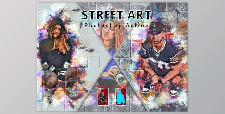 Street Art Photoshop Action By Studio Retouch