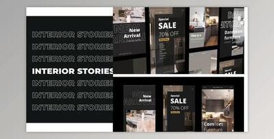 Interior Minimal Stories Instagram (Videohive 29884624) - AE Project
