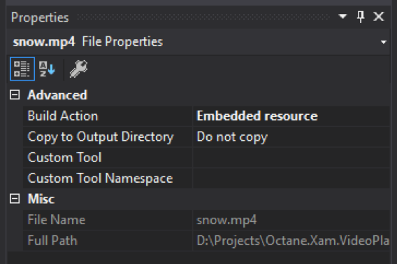 Octane Video Player v2.1.0 for Xamarin