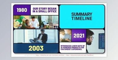Summary Timeline Presentation (Videohive 54208219) - AE Project