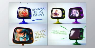 Retro TV Slideshow (Videohive 32206667)