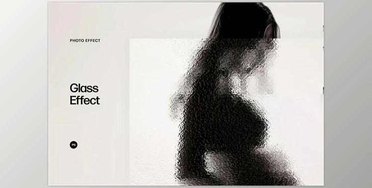 Textured Glass Photo Effect - 6864960