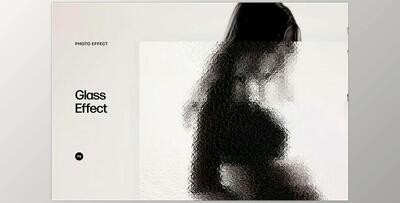 Textured Glass Photo Effect - 6864960