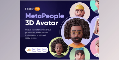 Facely V2 – MetaPeople 3D Avatar