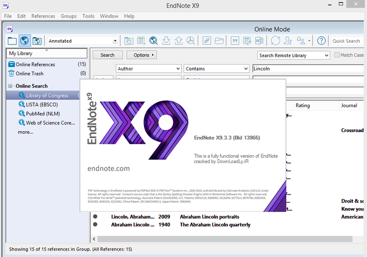 EndNote 21.5.18513 Win/macOS