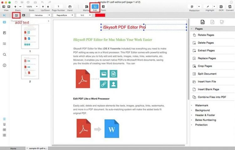 iSkysoft PDF Editor Pro 6.3.5 + Portable / 6.7.11 macOS