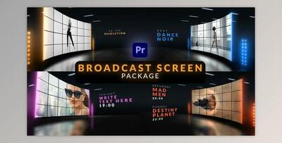 Broadcast Screen Package (Videohive 31219747) - PR Project