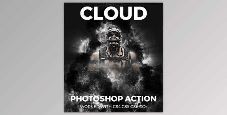 Cloud Photoshop Action By Leo99Design (ATN, ABR)