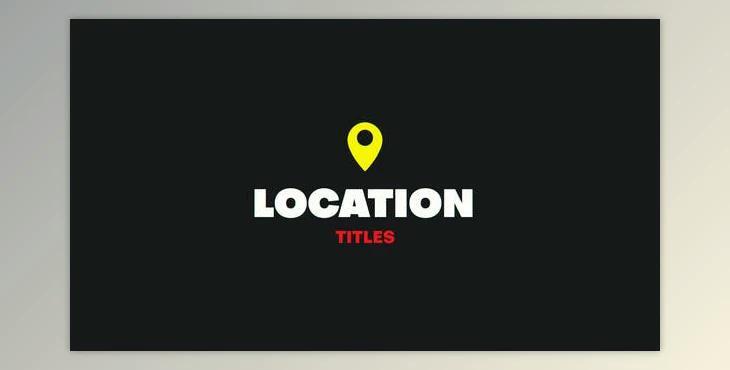 Location Titles (Videohive 46868024) - AE Project