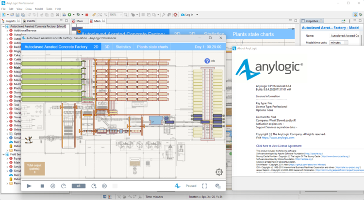 AnyLogic Professional 8.8.4 x64