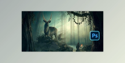 Photoshop advanced manipulation course – The great deer