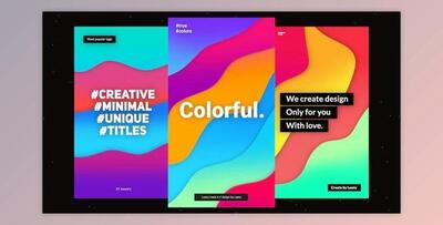 Colorful Stories (Videohive 39977634) - AE Project