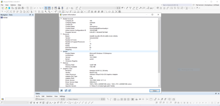 DLUBAL RSTAB 9.04.0011 x64