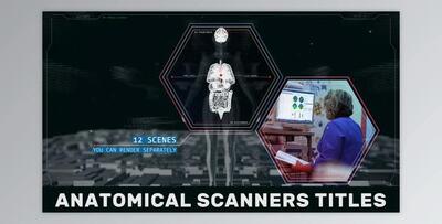 Anatomical Scanner Titles (Videohive 42761562) - AE Project