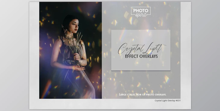 Crystal Light Effect Overlays CreativeMarket - 6919478
