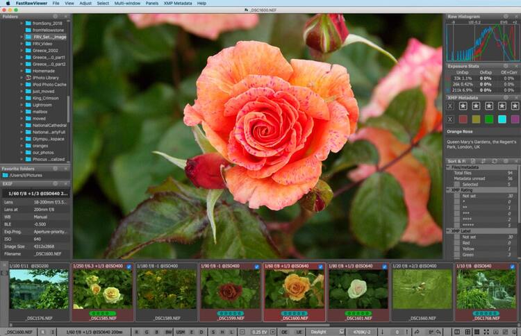 LibRaw FastRawViewer 2.0.10.2058 Windows/macOS
