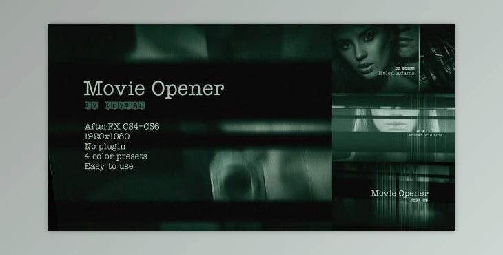 Movie Opener (Videohive 4616361) - AE Project
