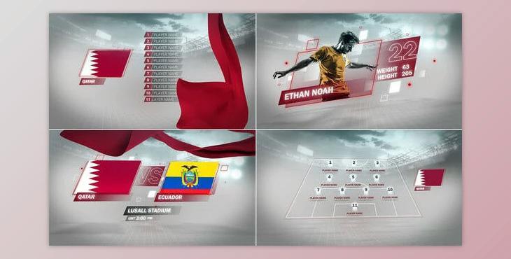 Soccer Package – Qatar 2022 (Videohive 39973684) - AE Project