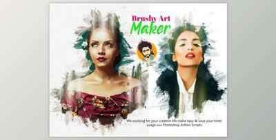 Brushy Art Maker By MRI STUDIO