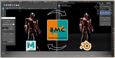 Blender - Maya Converter Bmc v1.0