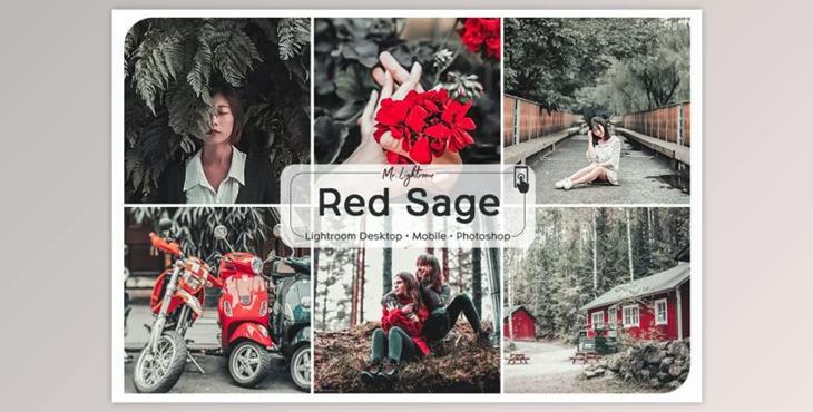 Red Sage Lightroom Presets (Mob, Desk)