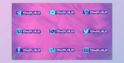 Social Media Pack Version 001 (Videohive 33219961) - PR Project