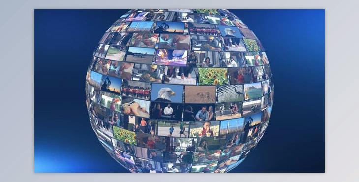 Spherical Video Wall Intro Pack (Videohive 38873965) - AE Project