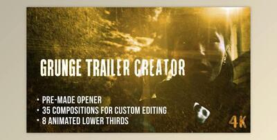 Grunge Trailer (Videohive 38287682) - AE Project