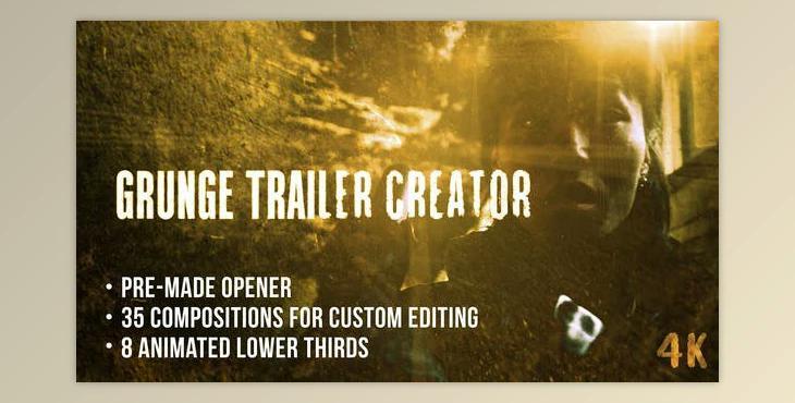 Grunge Trailer (Videohive 38287682) - AE Project