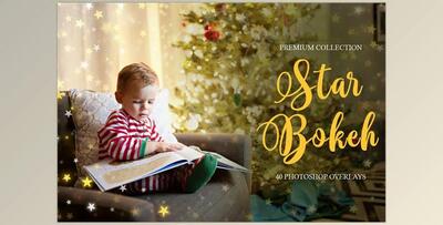 Star Bokeh Photoshop Overlays (CM-4548423) - PNG